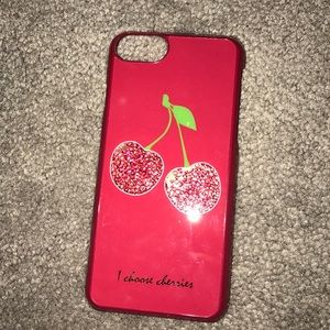 H&M Accessories - cherry shakeable iPhone 7 case H&M Accessories - cherry shakeable iPhone 7 case